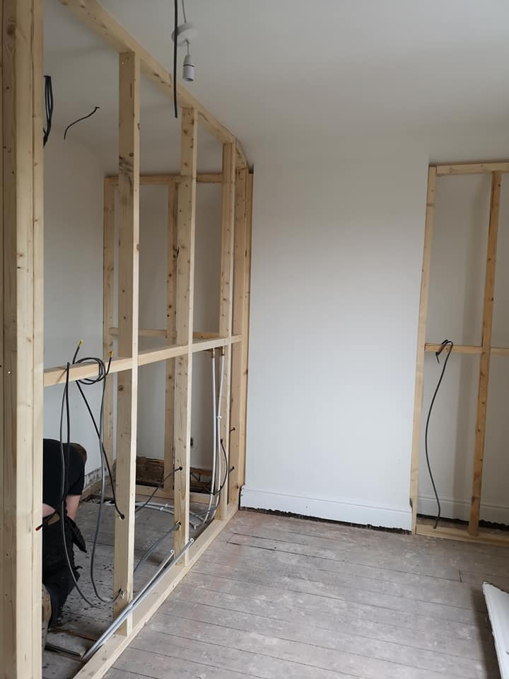 ao new build new build electrics installation